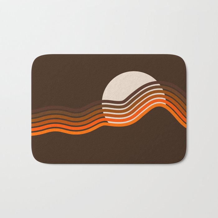 Sundown Stripes Bath Mat Gallery Image 1