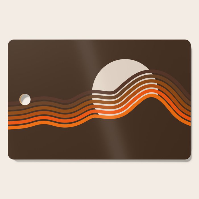 Sundown Stripes Cutting Board Gallery Image 1