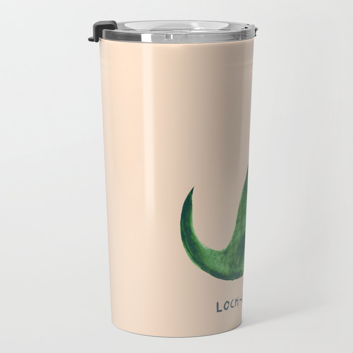 Lonely loch ness monster (loch-li-ness) Travel Mug Gallery Image 3