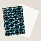 Hypnotized - vintage blue Stationery Card Gallery Image 2