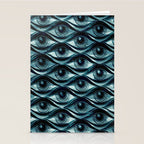 Hypnotized - vintage blue Stationery Card Gallery Image 2