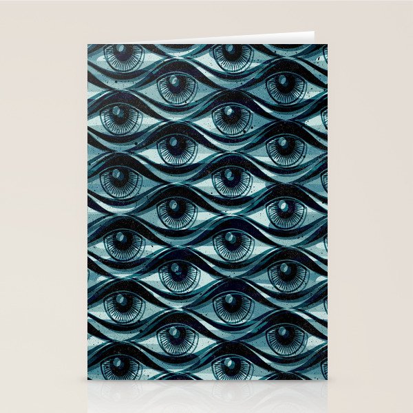 Hypnotized - vintage blue Stationery Card Gallery Image 2