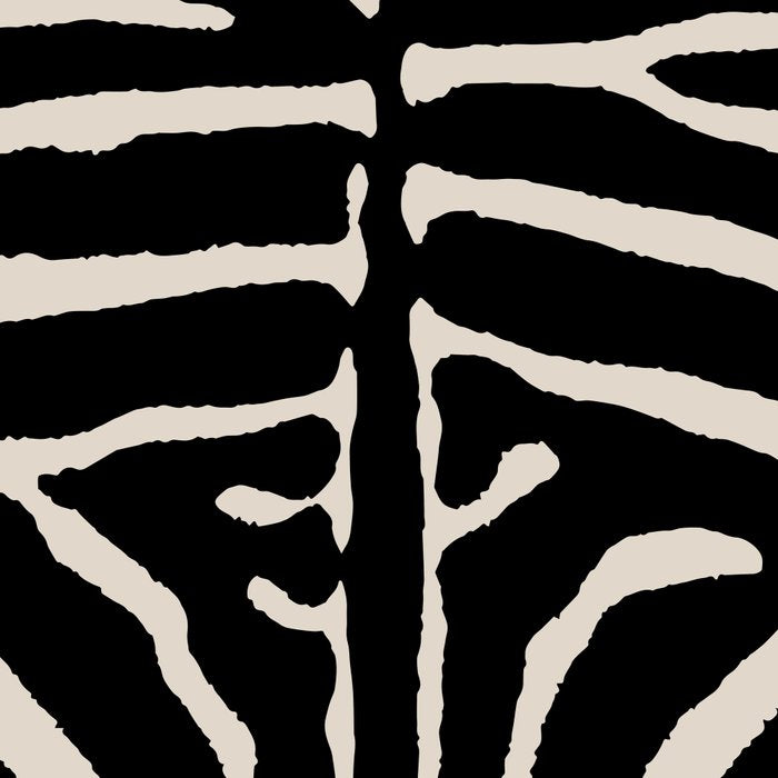 Zebra Wild Animal Print 237 Black and Linen White Coffee Mug Gallery Image 2