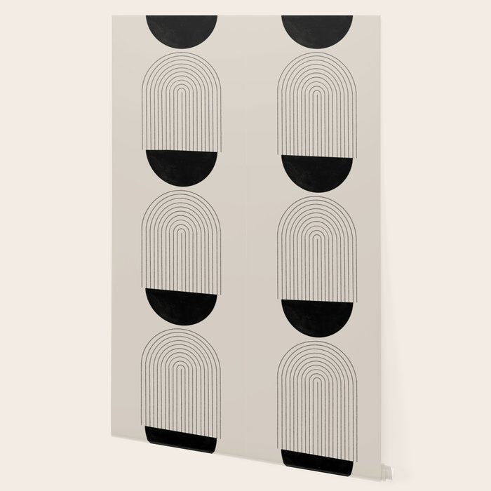 Arch, geometric modern art Wallpaper Gallery Image 2