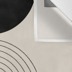 Arch, geometric modern art Wall Tapestry Gallery Image 3