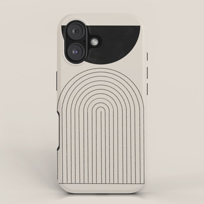 Arch, geometric modern art iPhone Case Gallery Image 1