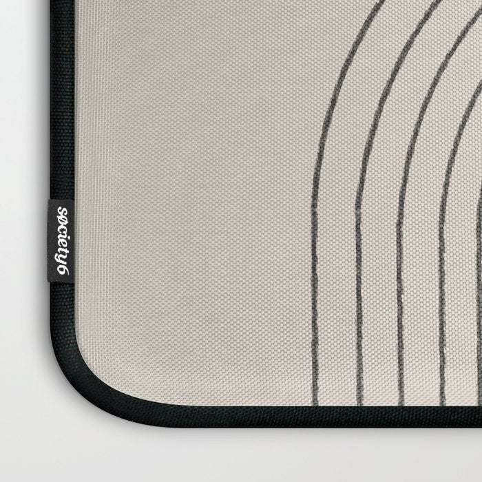 Arch, geometric modern art Laptop Sleeve Gallery Image 3