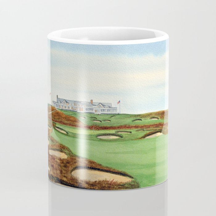 Shinnecock Hills Golf Course With Clubhouse Coffee Mug Gallery Image 4