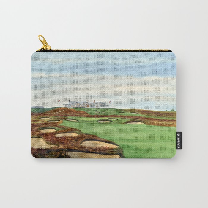 Shinnecock Hills Golf Course With Clubhouse Carry All Pouch Gallery Image 1