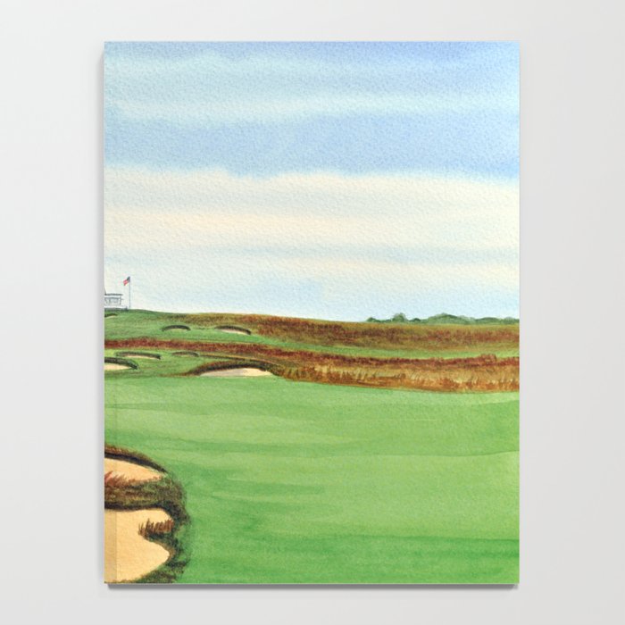Shinnecock Hills Golf Course With Clubhouse Notebook Gallery Image 4