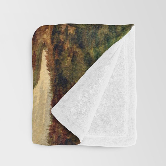 Shinnecock Hills Golf Course With Clubhouse Throw Blanket Gallery Image 3