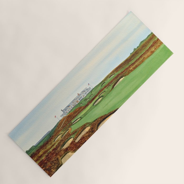Shinnecock Hills Golf Course With Clubhouse Yoga Mat Gallery Image 1