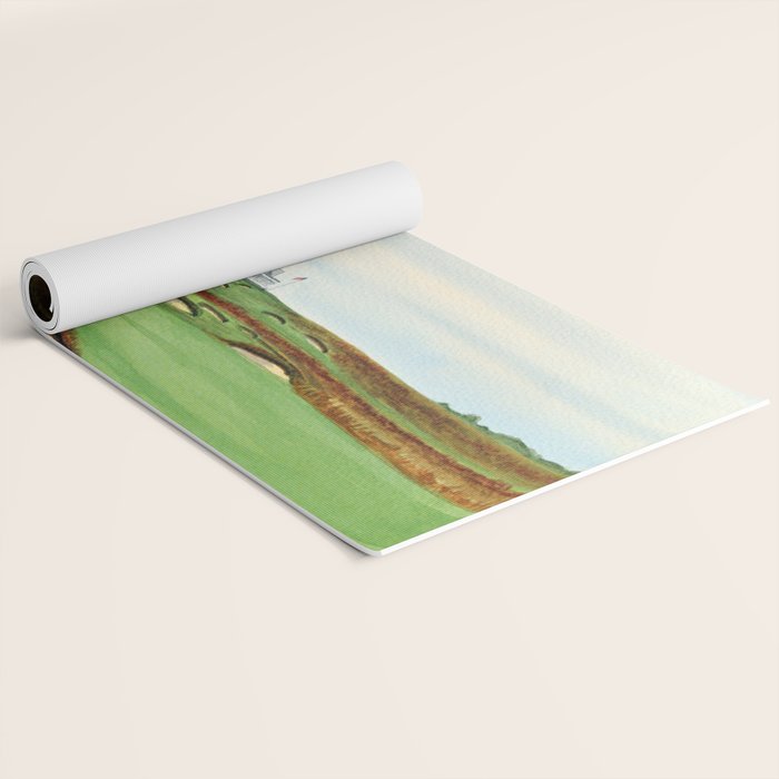 Shinnecock Hills Golf Course With Clubhouse Yoga Mat Gallery Image 2