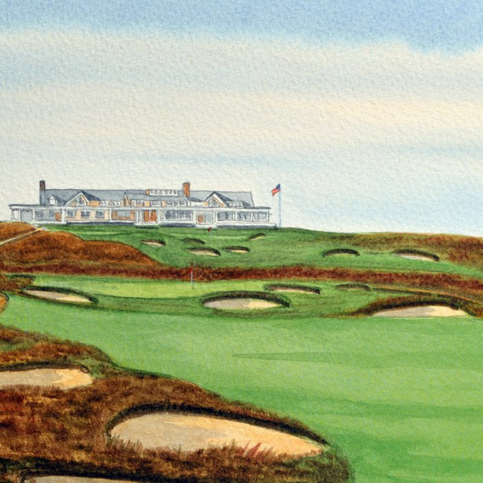 Shinnecock Hills Golf Course With Clubhouse Coffee Mug Gallery Image 2