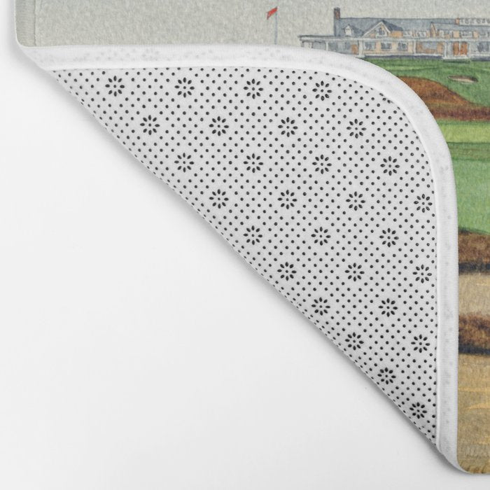 Shinnecock Hills Golf Course With Clubhouse Bath Mat Gallery Image 2