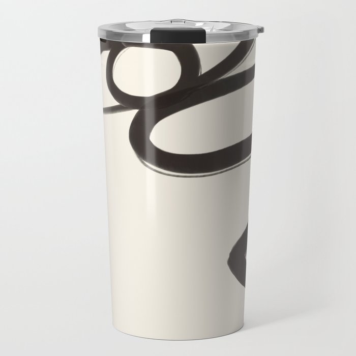 Abstract Face 36 Travel Mug Gallery Image 1