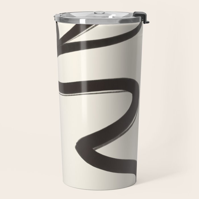 Abstract Face 36 Travel Mug Gallery Image 2