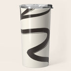 Abstract Face 36 Travel Mug Gallery Image 2