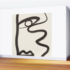 Abstract Face 36 Wall Mural Gallery Image 2