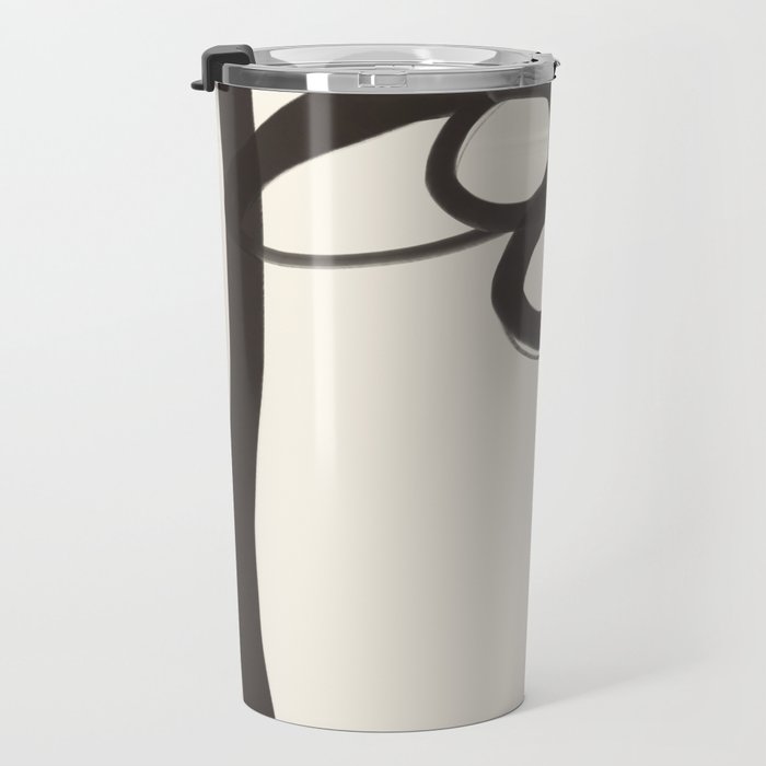 Abstract Face 36 Travel Mug Gallery Image 3