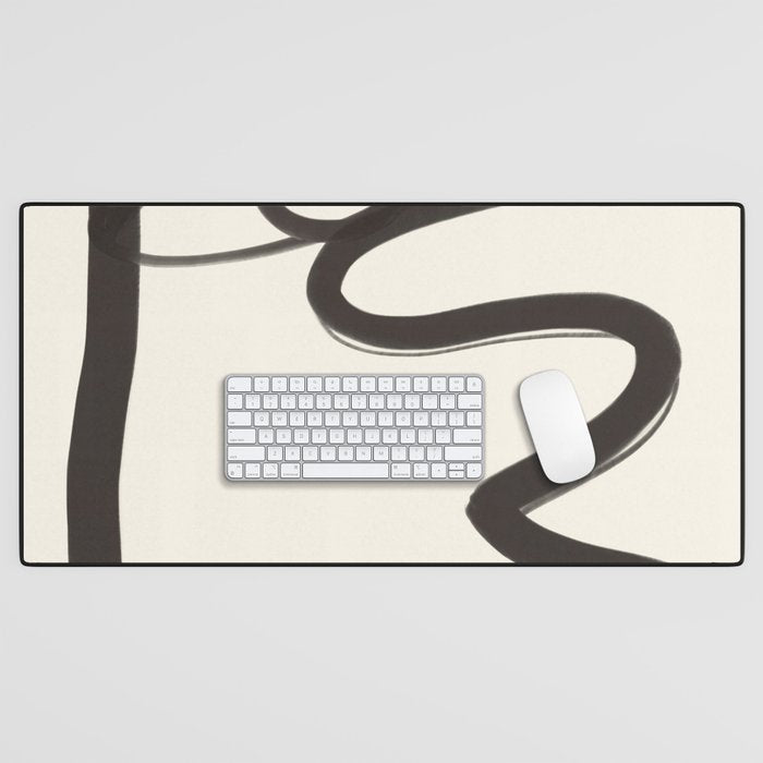 Abstract Face 36 Desk Mat Gallery Image 1