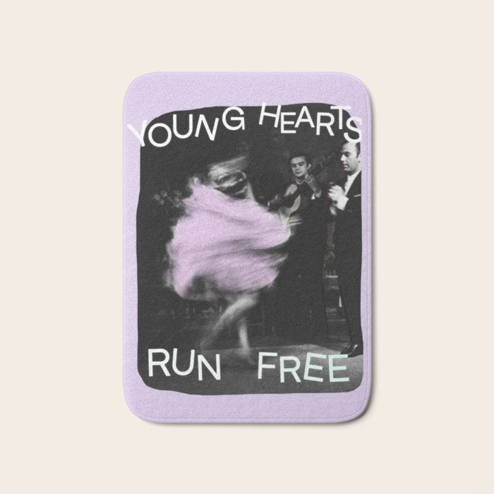 Young Hearts Bath Mat Gallery Image 1