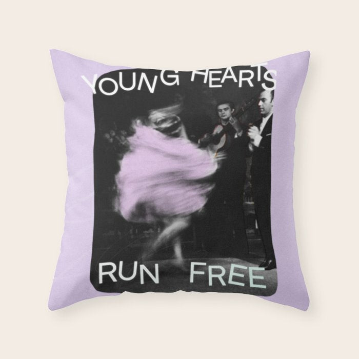 Young Hearts Throw Pillow Gallery Image 6