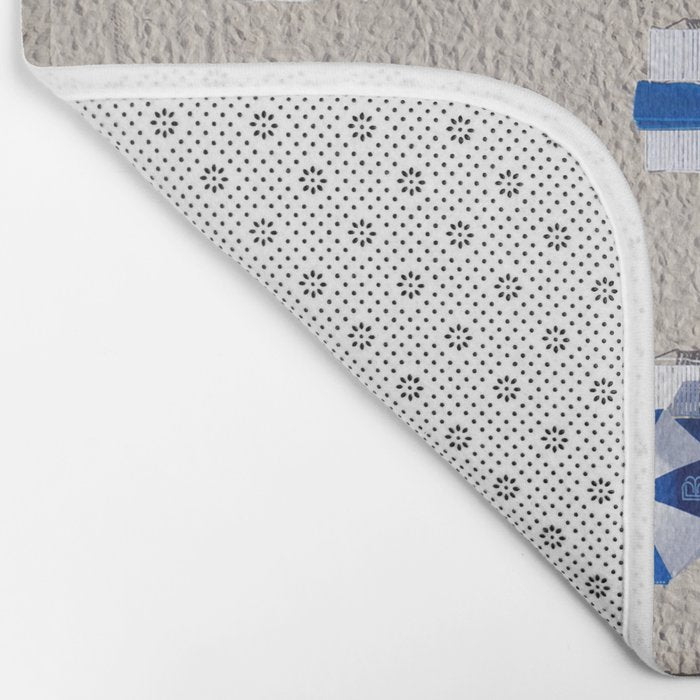 Beach Umbrellas Bath Mat Gallery Image 2