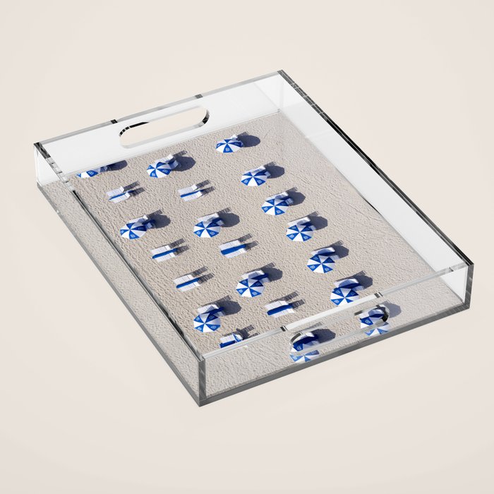 Beach Umbrellas Acrylic Tray Gallery Image 1