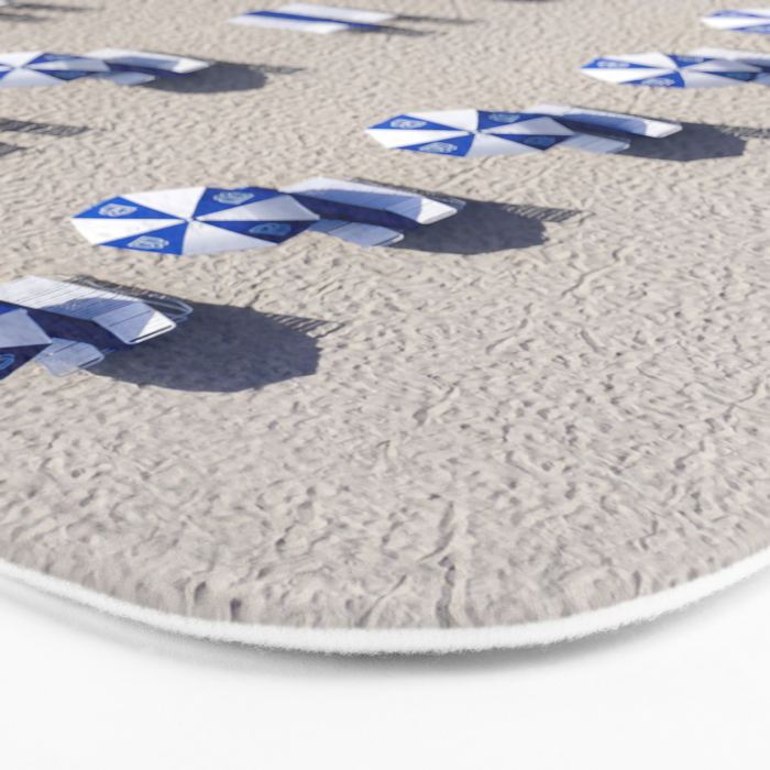 Beach Umbrellas Bath Mat Gallery Image 3