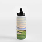 Pebble Beach Golf Course 9th Green Water Bottle Gallery Image 2