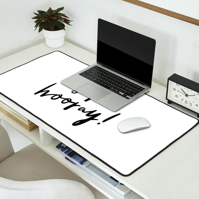 Sip Sip Hooray! Desk Mat Gallery Image 2