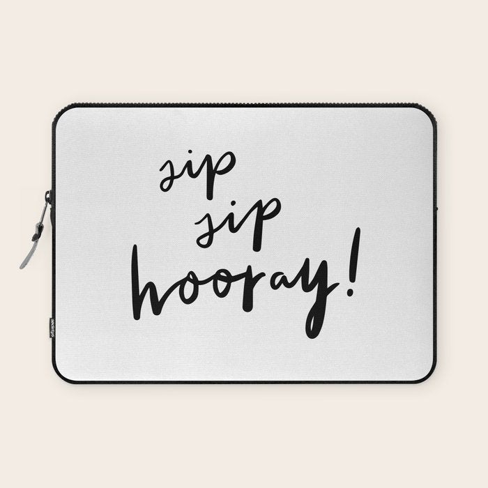 Sip Sip Hooray! Laptop Sleeve Gallery Image 1