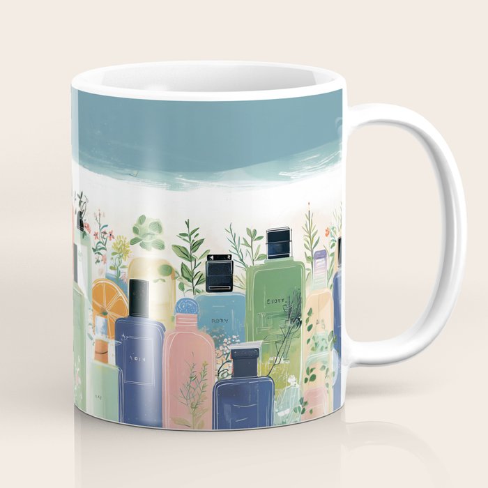 Botanical Citrus Perfume Collection Coffee Mug Gallery Image 1