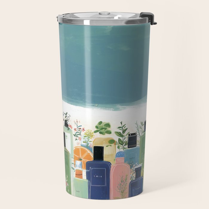 Botanical Citrus Perfume Collection Travel Mug Gallery Image 2