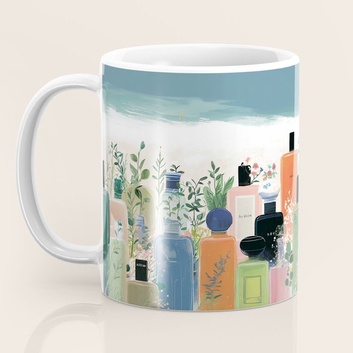 Botanical Citrus Perfume Collection Coffee Mug Gallery Image 3