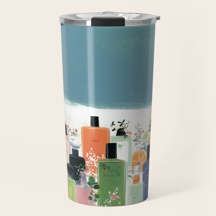 Botanical Citrus Perfume Collection Travel Mug Gallery Image 1