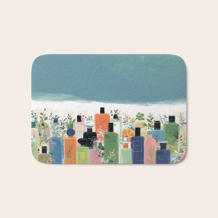 Botanical Citrus Perfume Collection Bath Mat Gallery Image 1