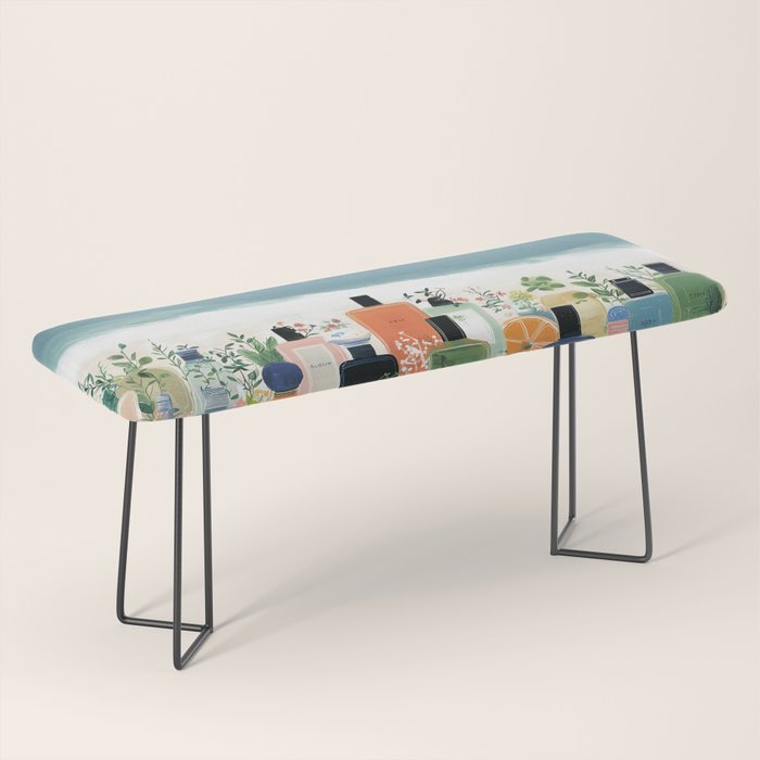 Botanical Citrus Perfume Collection Bench Gallery Image 1