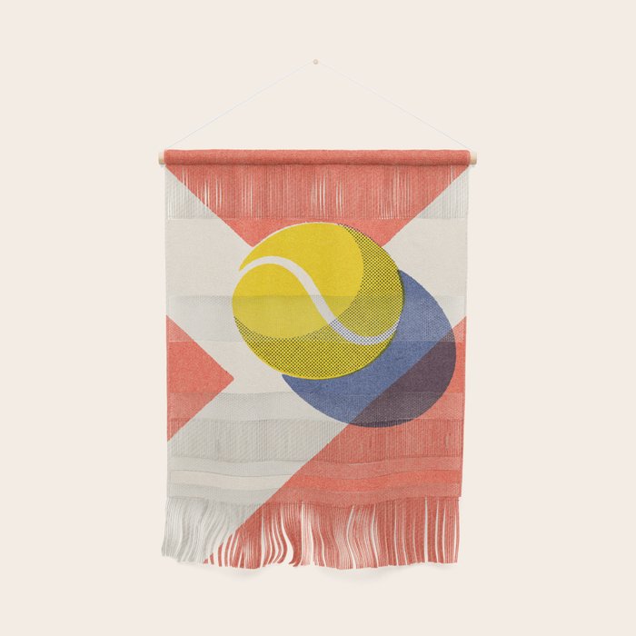 BALLS / Tennis - clay court I Wall Hanging Gallery Image 1