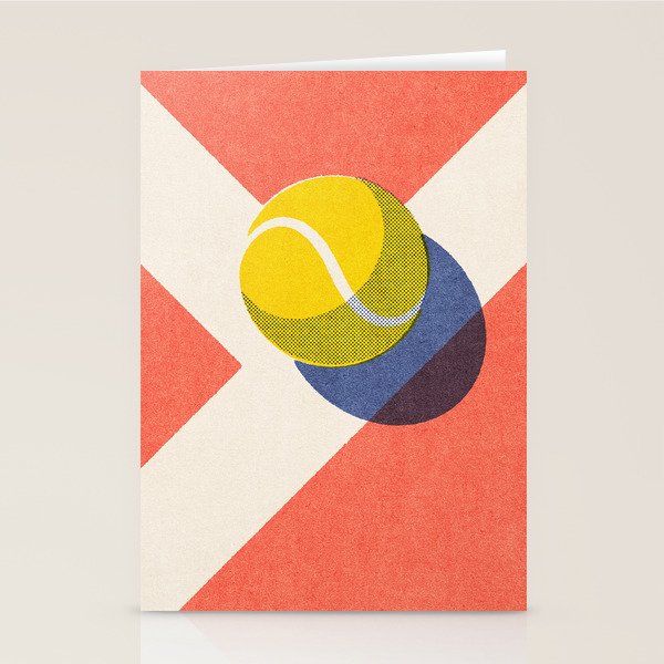 BALLS / Tennis - clay court I Stationery Card Gallery Image 2