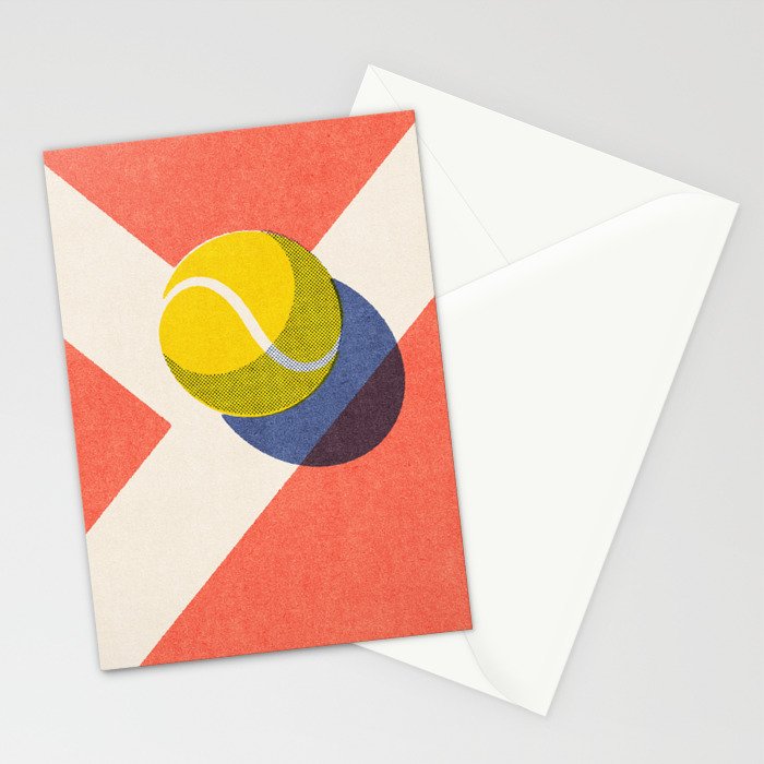 BALLS / Tennis - clay court I Stationery Card Gallery Image 2