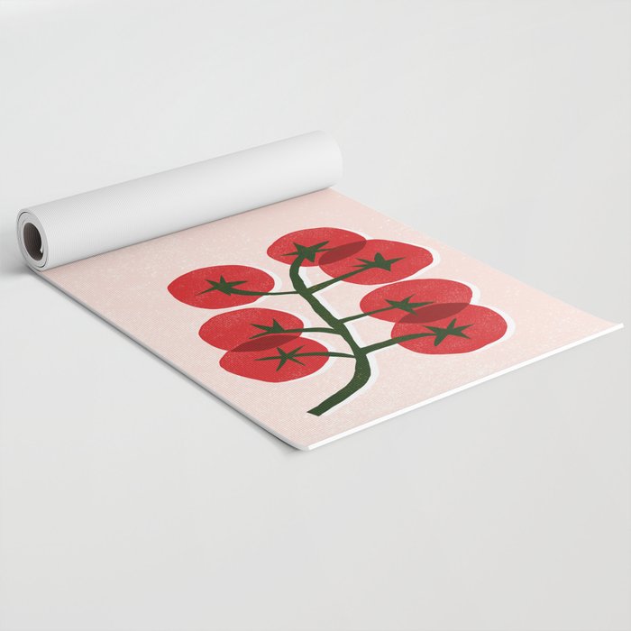 Tomatoes On A Branch Yoga Mat Gallery Image 2