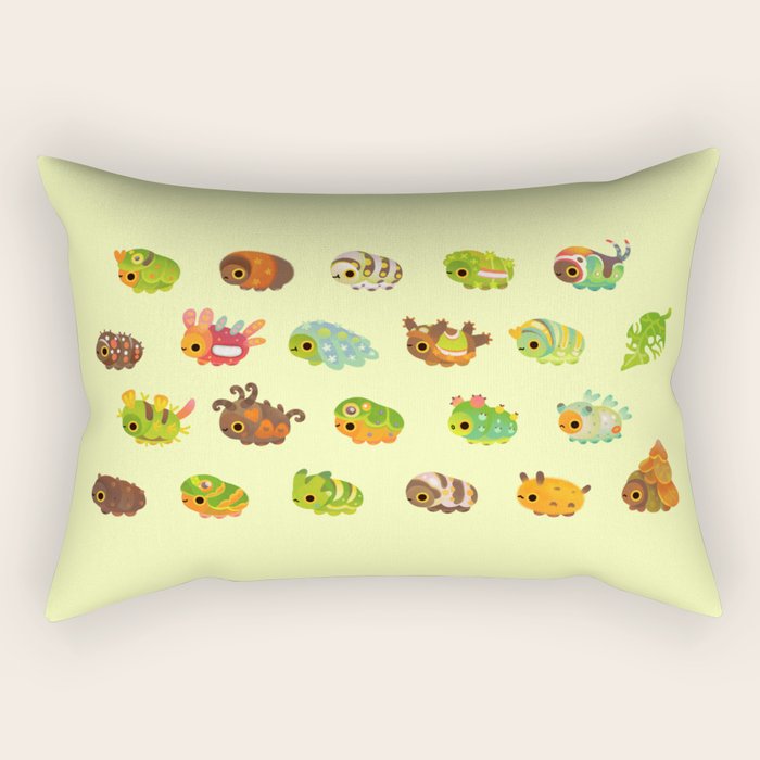 Caterpillar Rectangular Pillow Gallery Image 2