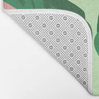 Things Are Looking Up 2 Wide View / Tropical Greenery Bath Mat Gallery Image 2