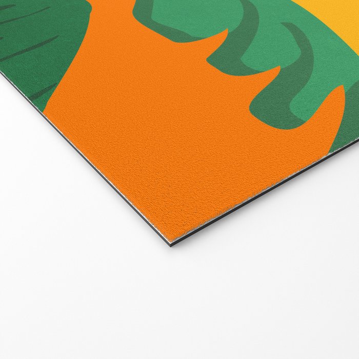 Things Are Looking Up 2 Wide View / Tropical Greenery Welcome Mat Gallery Image 2