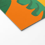 Things Are Looking Up 2 Wide View / Tropical Greenery Welcome Mat Gallery Image 2