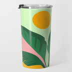 Things Are Looking Up 2 Wide View / Tropical Greenery Travel Mug Gallery Image 3