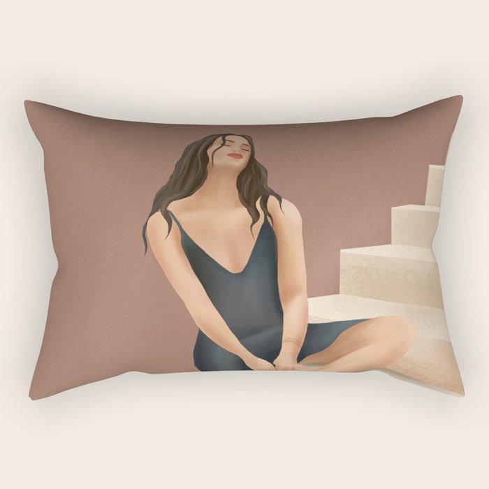 Stairs Rectangular Pillow Gallery Image 1