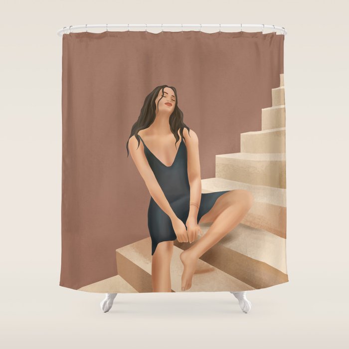 Stairs Shower Curtain Gallery Image 1